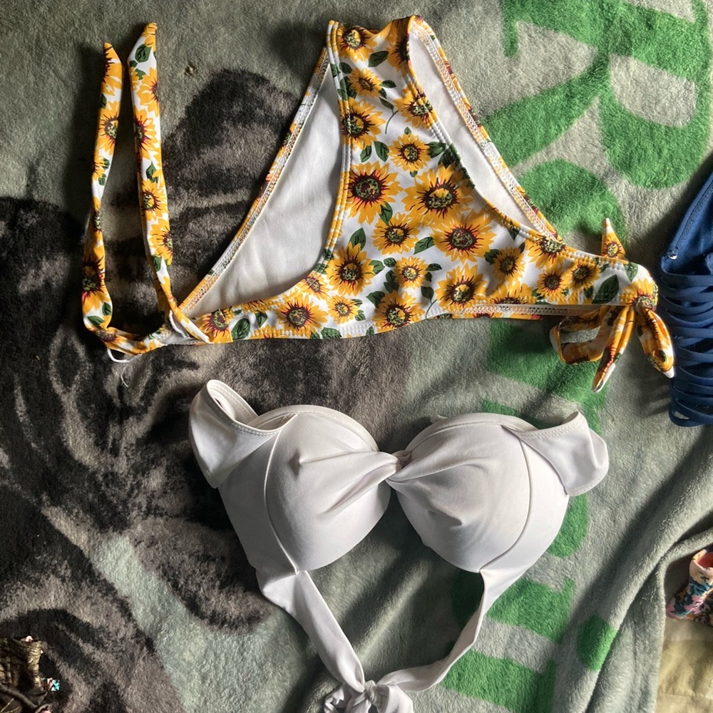 Sun flower bathing suit